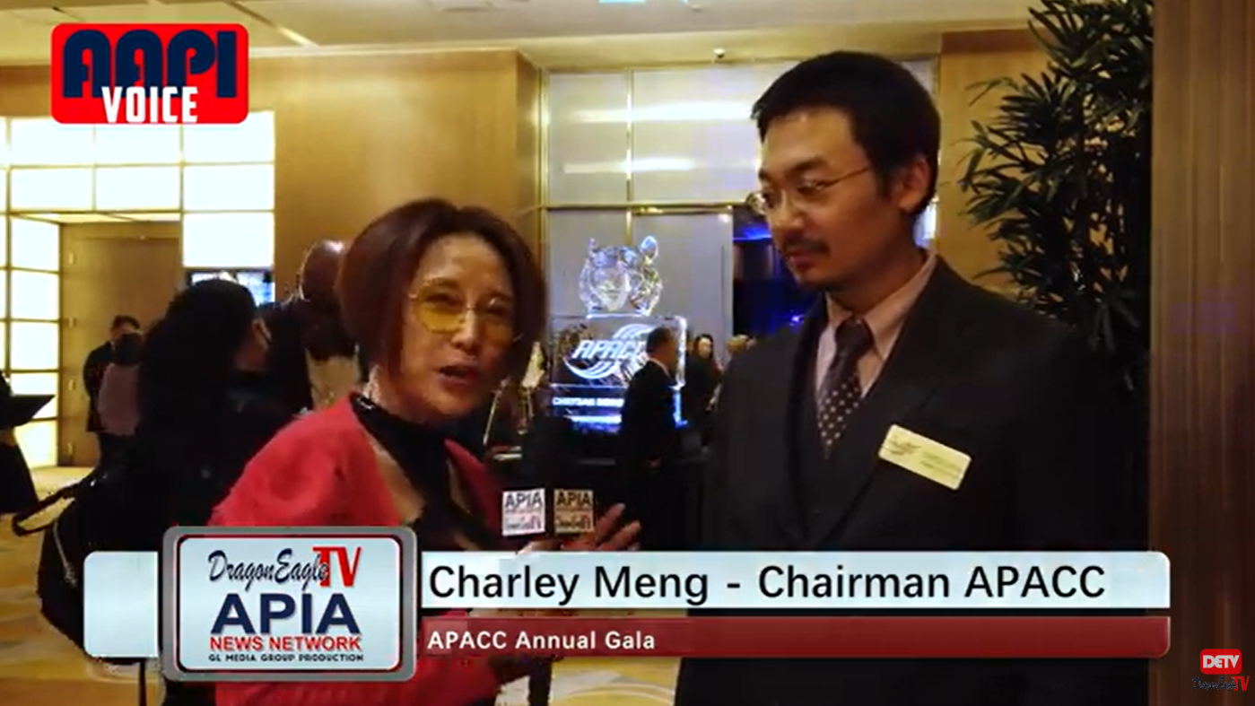 APACC Chair Charley Meng at 21st Annual APACC Gala