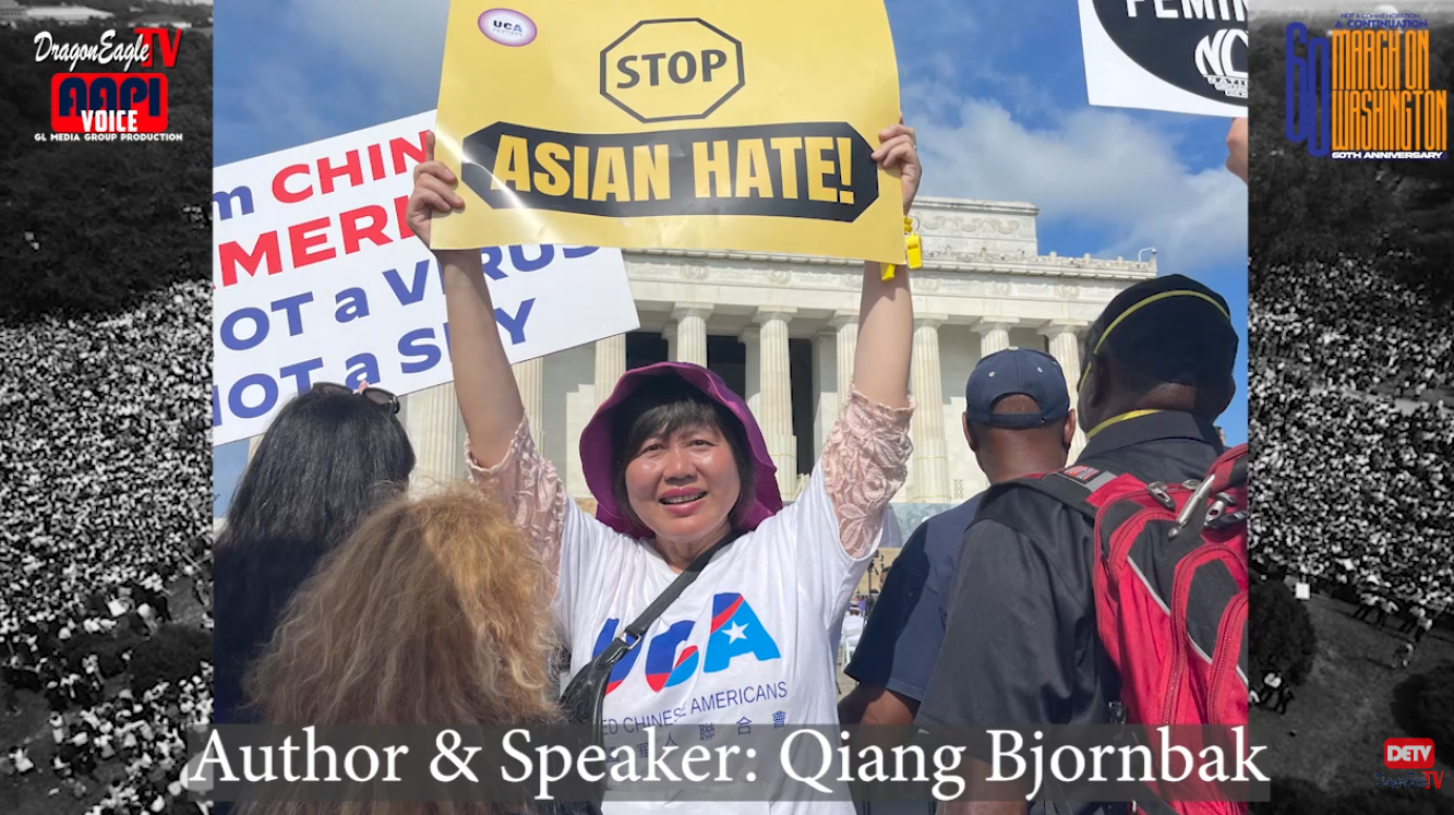Commemorating the 60th Anniversary of the March on Washington The voice of Chinese Americans Speech by Qiang Bjornbak