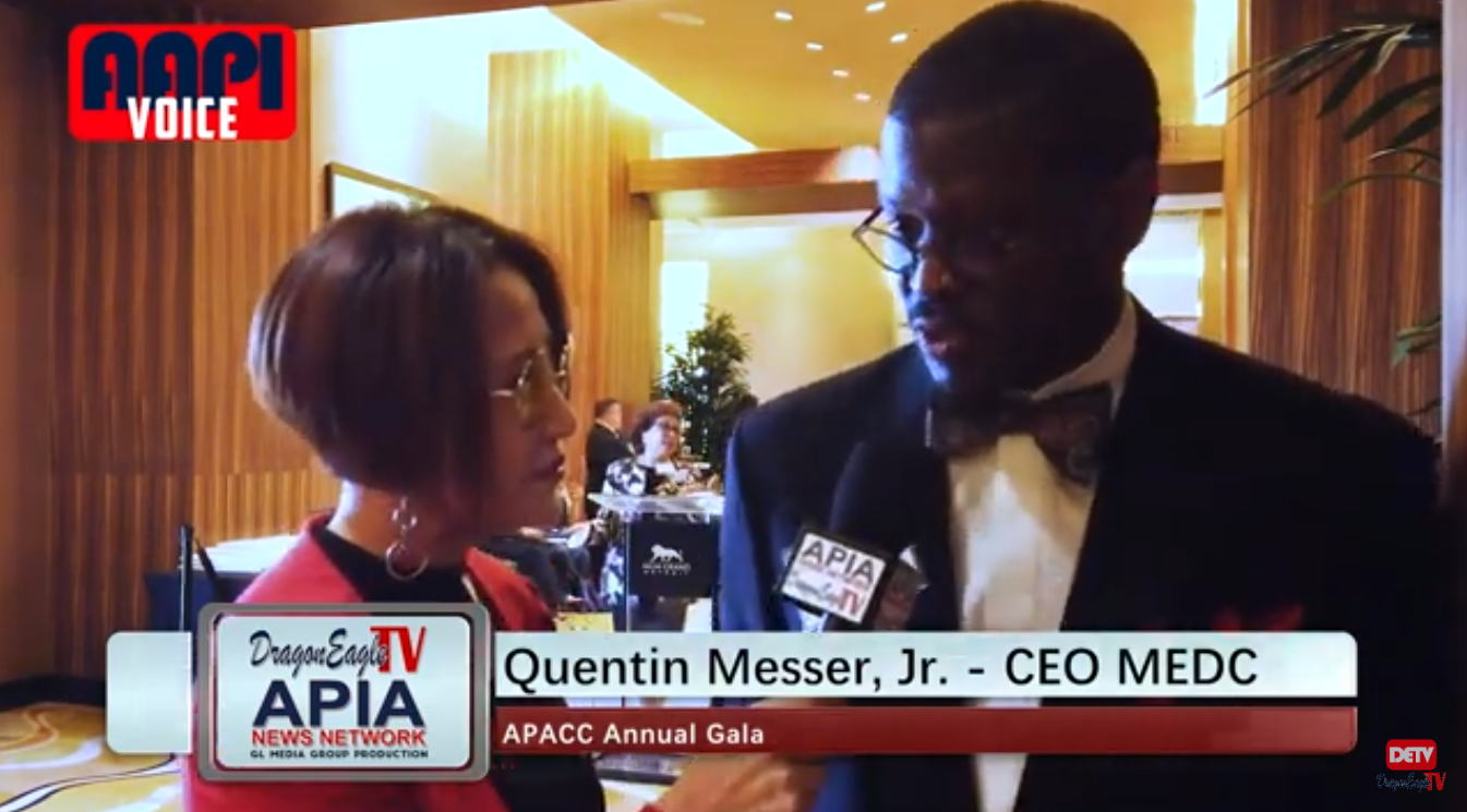 Michigan Economic Development Corporation CEO Quentin Messer at APACC Gala