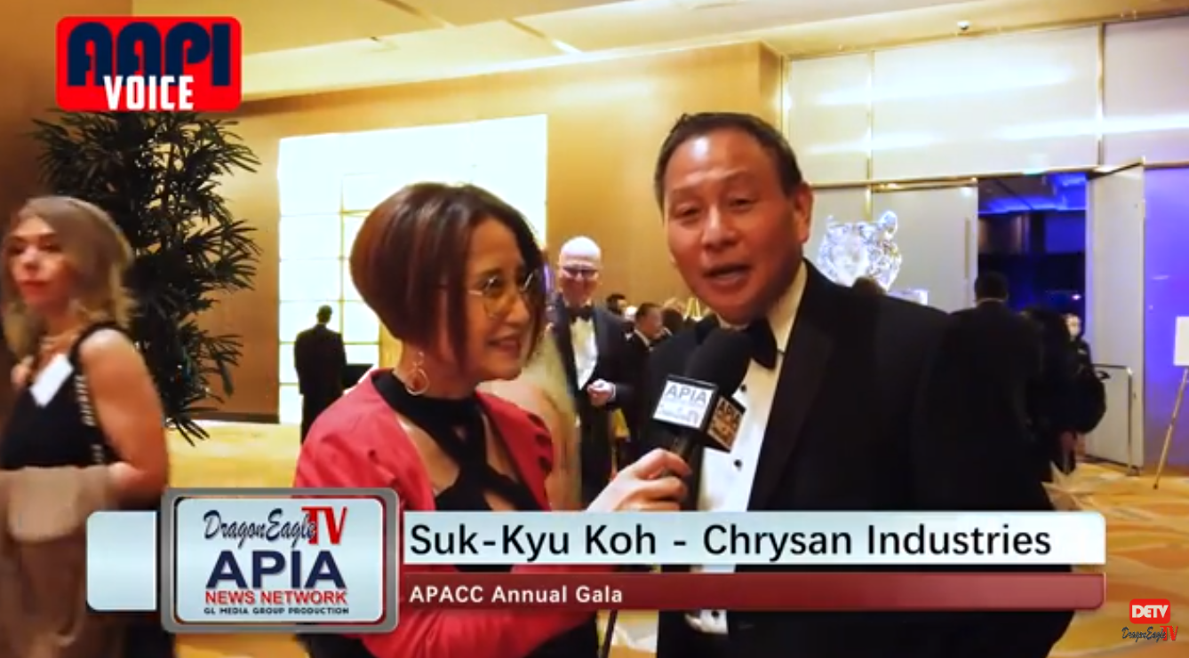 Chrysan Chairman Suk Kyu Koh at 21st APACC Annual Gala