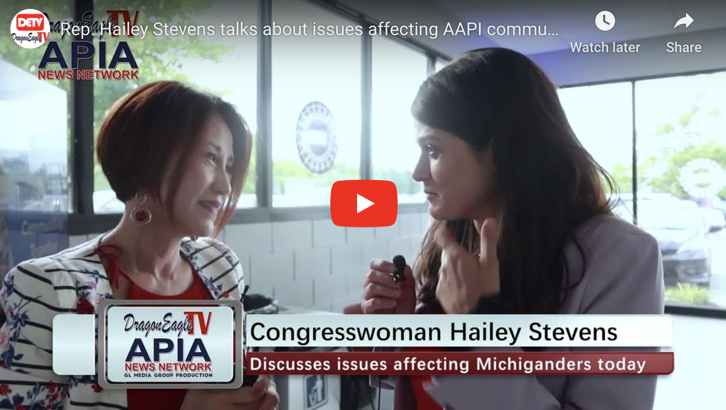 Rep. Hailey Stevens: Championing AAPI Voices and Advancing Diversity in STEM