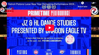 Detroit Pistons Lunar New Year Primetime Performance 2024