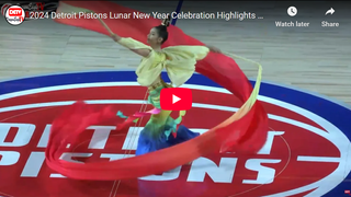 2024 Detroit Pistons Lunar New Year Celebration Highlights