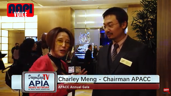 APACC Chair Charley Meng at 21st Annual APACC Gala