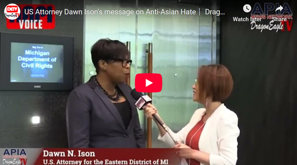 US Attorney Dawn Ison's message on Anti-Asian Hate